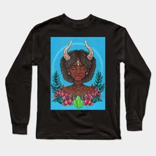 Magical Taurus Girl Long Sleeve T-Shirt